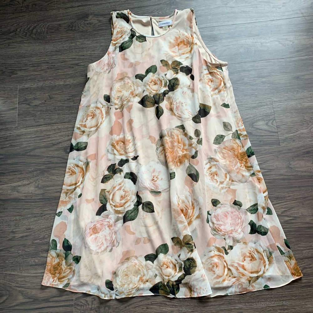 Calvin Klein Floral Dress